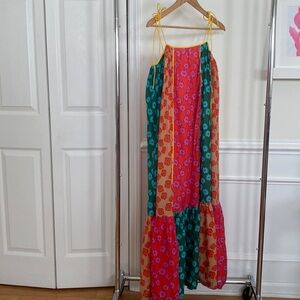 RHODE gorgeous bright maxi-dress!